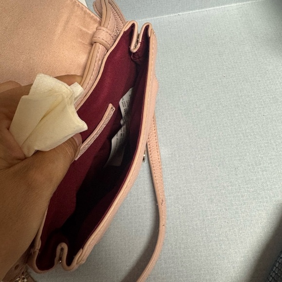 Elegant Pink nide suede Bag Zara - Picture 8 of 8